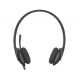 Logitech H340 Black USB Headset, Headset: 20Hz-20kHz, Microphone: 100Hz-10kHz, 1.8m cable, 981-000475