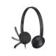 Logitech H340 Black USB Headset, Headset: 20Hz-20kHz, Microphone: 100Hz-10kHz, 1.8m cable, 981-000475