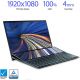 Ноутбук 14" ASUS ZenBook Duo 14 UX482EA Blue, Intel i7-1165G7 2.8-4.7Ghz/16GB/SSD 512GB/Intel Iris Xe/WiFi 6 802.11ax/BT5.0/HDMI/HD WebCam/Illum. Keyb/Screen Pad Plus 12.65"/14" Touchscreen IPS LED Backlit FullHD NanoEdge
