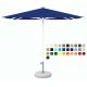 Зонт CREMA CRONO CR250 (Италия), диаметр 250 cм + Чехол для хранения зонта + опора (80 см) для установки в утяжеляющую базу + База для зонта B26 (35kg) (Зонт для сада террасы бассейна)