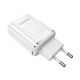 Borofone BA54A Wide road dual port QC3.0 charger (EU) white Borofone BA54A Wide road dual port QC3.0 charger (EU) white