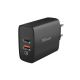 Trust Qmax 30W Ultra-Fast Dual USB Wall Charger with QC3.0, Fast-charge at maximum speed with up to 12W power or ultra-fast charge with up to 18W power with QuickCharge 3.0, Total output power Trust Qmax 30W Ultra-Fast Dual USB Wall Charger with QC3.0, Fast-charge at maximum speed with up to 12W power or ultra-fast charge with up to 18W power with QuickCharge 3.0, Total output power