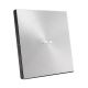 Внешние оптический привод DVD-RW ASUS ZenDrive U8M Ultraslim Silver External DVD+-R/RW Drive, 8x DVD+-R/8x DVD+-R DL/24xCDR/ 24xCDRW /8xDVD/24xCD, Mac OS compatible, USB-C interface