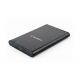 Gembird EE2-U3S-6, USB 3.1 2.5'' enclosure with USB Type-C port, brushed aluminum, Black Gembird EE2-U3S-6, USB 3.1 2.5'' enclosure with USB Type-C port, brushed aluminum, Black