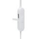 JBL Tune T125BT White Bluetooth Wireless In-Ear Headphones, 20Hz-20kHz, 16 Ohms, 96dB, Microphone, Remote, BT5.0, 120 mAh Lithium-Ion Polymer up to 16 hours,