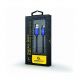 Cablexpert CC-USB2J-AMLM-1M-BL, Blue, cable USB2.0/8-pin (Lightning) Premium Jeans - 1m, USB 2.0 A-plug to 8-pin plug, blister Cablexpert CC-USB2J-AMLM-1M-BL, Blue, cable USB2.0/8-pin (Lightning) Premium Jeans - 1m, USB 2.0 A-plug to 8-pin plug, blister
