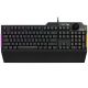 Клавиатура ASUS TUF Gaming K1 RGB keyboard with Volume knob, spill-resistance, 5-zone RGB, side light bar and Armoury Crate, gamer 90MP01X0-BKRA00 (tastatura/клавиатура)