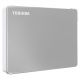 Внешний жесткий диск 2.5 2TB External HDD Toshiba Canvio Flex HDTX120ESCAA, Silver, USB 3.2 Gen 1 Внешний жесткий диск 2.5 2TB External HDD Toshiba Canvio Flex HDTX120ESCAA, Silver, USB 3.2 Gen 1