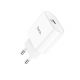 Зарядное устройство Hoco C94A Metro single port PD20W charger(EU) Type-C, white 762177 Зарядное устройство Hoco C94A Metro single port PD20W charger(EU) Type-C, white 762177
