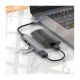 Адаптер Hoco HB26 4 in 1 adapter (Type-C to USB3.0+USB2.0*3), metal gray 765482
