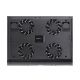 Охлаждающая подставка для ноутбука Notebook Cooling Pad DEEPCOOL MULTI CORE X8,  up to 17, 4 fans 100X100X15mm,  Multi-Core Control Technology, 1300В±10%RPM, <23dBA, 53.4CFM, Black