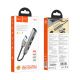Адаптер Hoco HB26 4 in 1 adapter (USB to USB3.0+USB2.0*3), metal gray 765468