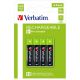Verbatim AAA Rechargeable Battery 950mAh 4 Pack 49514 Verbatim AAA Rechargeable Battery 950mAh 4 Pack 49514