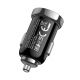 Зарядное устройство Hoco Z44 Leading PD20W+QC3.0 car charger, Output 1xType-C & 1xUSB, black 757241 Зарядное устройство Hoco Z44 Leading PD20W+QC3.0 car charger, Output 1xType-C & 1xUSB, black 757241