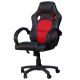Gaming chair SPACER  SPCH-CHAMP-RED  Black-Red, Synthetic PU + Textil, 120 kg max