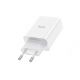 Зарядное устройство Hoco C99A PD20W+QC3.0 three-port (2C1A) charger (EU) , Output 2xType-C & 1xUSB, white 767554 Зарядное устройство Hoco C99A PD20W+QC3.0 three-port (2C1A) charger (EU) , Output 2xType-C & 1xUSB, white 767554