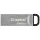 Память 256GB USB3.2 Kingston DataTraveler Kyson Silver, Metal casing, Compact and lightweight DTKN/256GB Память 256GB USB3.2 Kingston DataTraveler Kyson Silver, Metal casing, Compact and lightweight DTKN/256GB