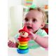 Hape E0010A  Деревянная игрушка-пирамидка клоун «Funny Clown» дисплей 6 шт Hape E0010A  Деревянная игрушка-пирамидка клоун «Funny Clown» дисплей 6 шт