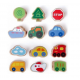Hape E0905B Деревянный набор: Шнуровка Hape Транспорт Hape E0905B Деревянный набор: Шнуровка Hape Транспорт