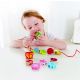 Hape E0915B Деревянный набор: Шнуровка насекомые