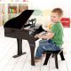 Hape E0320A Фортепиано со стульчиком, черное Hape E0320A Фортепиано со стульчиком, черное