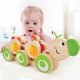 Hape E0351A Деревянная игрушка: Каталка - толкалка на палочке, гусеница Hape E0351A Деревянная игрушка: Каталка - толкалка на палочке, гусеница