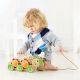 Hape E0351A Деревянная игрушка: Каталка - толкалка на палочке, гусеница Hape E0351A Деревянная игрушка: Каталка - толкалка на палочке, гусеница
