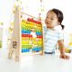 Hape E0412A Развивающая деревянная игрушка - Радужные счёты RAINBOW BEAD ABACUS