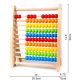 Hape E0412A Развивающая деревянная игрушка - Радужные счёты RAINBOW BEAD ABACUS