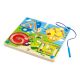 Hape E1709A Деревянная игрушка. Магнитный лабиринт Насекомые Hape E1709A Деревянная игрушка. Магнитный лабиринт Насекомые