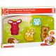 HAPE E1621A Пазл тактильный "Лесные животные"