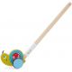 HAPE E0355A Деревянная игрушка Snail Push Pal HAPE E0355A Деревянная игрушка Snail Push Pal