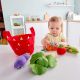 HAPE E3167A -  Мягкие игрушки-овощи "Toddler Vegetable Basket"