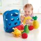 HAPE E3169A - Набор игрушечных фруктов "Toddler Fruit Basket"