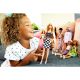 Mattel Barbie Fashionistas GHW50 Кукла ,,Модница в черно-белом платье'' Mattel Barbie Fashionistas GHW50 Кукла ,,Модница в черно-белом платье''