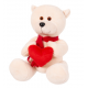 STIP ST608 Мягкая игрушка Мишка с сердцем, 20 см STIP ST608 Мягкая игрушка Мишка с сердцем, 20 см