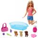 Mattel Barbie GDJ37 Игровой набор Puppy Bath Time Mattel Barbie GDJ37 Игровой набор Puppy Bath Time