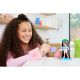 Barbie HGP65 Кукла Extra Minis Модница в зеленом костюме с принтом смайликов, 15 см Barbie HGP65 Кукла Extra Minis Модница в зеленом костюме с принтом смайликов, 15 см