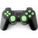Gamepad Wireless Esperanza GLADIATOR EGG108G  Green, vibration Game Pad, 16 buttons, 2 sticks, Ergonomic design, 2 modes (analog and digital), Soft sw Gamepad Wireless Esperanza GLADIATOR EGG108G  Green, vibration Game Pad, 16 buttons, 2 sticks, Ergonomic design, 2 modes (analog and digital), Soft sw