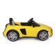 Электромобиль Audi R8 Spyder, желтый Электромобиль Audi R8 Spyder, желтый
