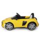 Электромобиль Audi R8 Spyder, желтый Электромобиль Audi R8 Spyder, желтый
