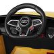 Электромобиль Audi R8 Spyder, желтый Электромобиль Audi R8 Spyder, желтый
