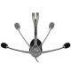 Logitech H110 Grey Stereo Headset, Headset: 20Hz-20kHz, Microphone: 100Hz-16kHz, 2m cable, 2 x mini-jack 3.5mm 981-000271 (casti cu microfon/наушники с микрофоном)
