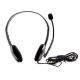 Logitech H110 Grey Stereo Headset, Headset: 20Hz-20kHz, Microphone: 100Hz-16kHz, 2m cable, 2 x mini-jack 3.5mm 981-000271 (casti cu microfon/наушники с микрофоном)