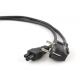 Gembird PC-186-ML12 VDE-approved molded power cord, 1.8m (Кабель питания с заземлением для ноутбуков) (cablu alimentare/кабель питания)