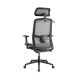 Кресло офисное Lumi Ergonomic Office Chair CH05-18, Black, Headrest, Elastic Breathable Mesh Seat and Back, Pneumatic Seat-Height Adjustment,  Nylon Base, PU Hooded Caster, 100mm Class 4 Gas Lift, Weight Capacity 150 Kg Кресло офисное Lumi Ergonomic Office Chair CH05-18, Black, Headrest, Elastic Breathable Mesh Seat and Back, Pneumatic Seat-Height Adjustment,  Nylon Base, PU Hooded Caster, 100mm Class 4 Gas Lift, Weight Capacity 150 Kg