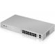 Ubiquiti UniFi Switch 16 (USW-16-POE), 16-Port 802.3at PoE Gigabit Switch with SFP, 2-ports SFP, 8 ports POE+ IEEE 802.3at/af, PoE Output 42W, 1.3" Touchscreen display, Non-Blocking Throughput: 18 Gbps, Switching Capacity: 36 Gbps,Rackmountable