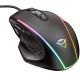 Мышь игровая Trust Gaming GXT 165 Celox RGB Mouse, 200 - 10000 dpi, 8 Programmable button, RGB lighting, Adjustable weight, 1,8 m USB, Black