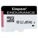 128GB microSD Class10 A1 UHS-I FC  Kingston High Endurance, 600x, Up to: 95MB/s, High performance, Seamless recording