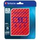 2.5" Внешний HDD Verbatim "Store 'n' Go" / USB3.0 / 1.0TB / Red
